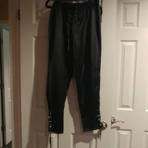 Satin Jogger Pants